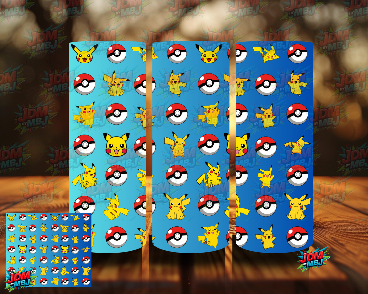 Inspired by Pokémon Sublimation Prints
