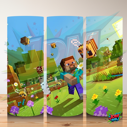 Inspirado en las impresiones de sublimación de MineCraft