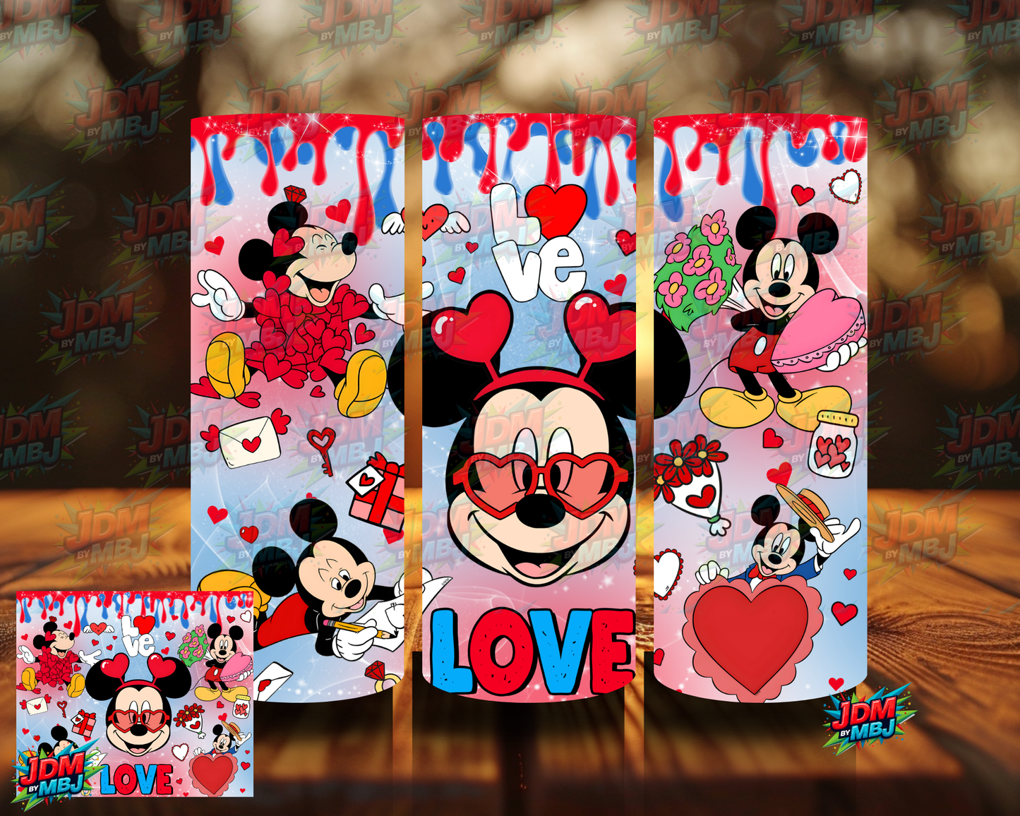 Inspired by Valentine Disney Sublimation Prints