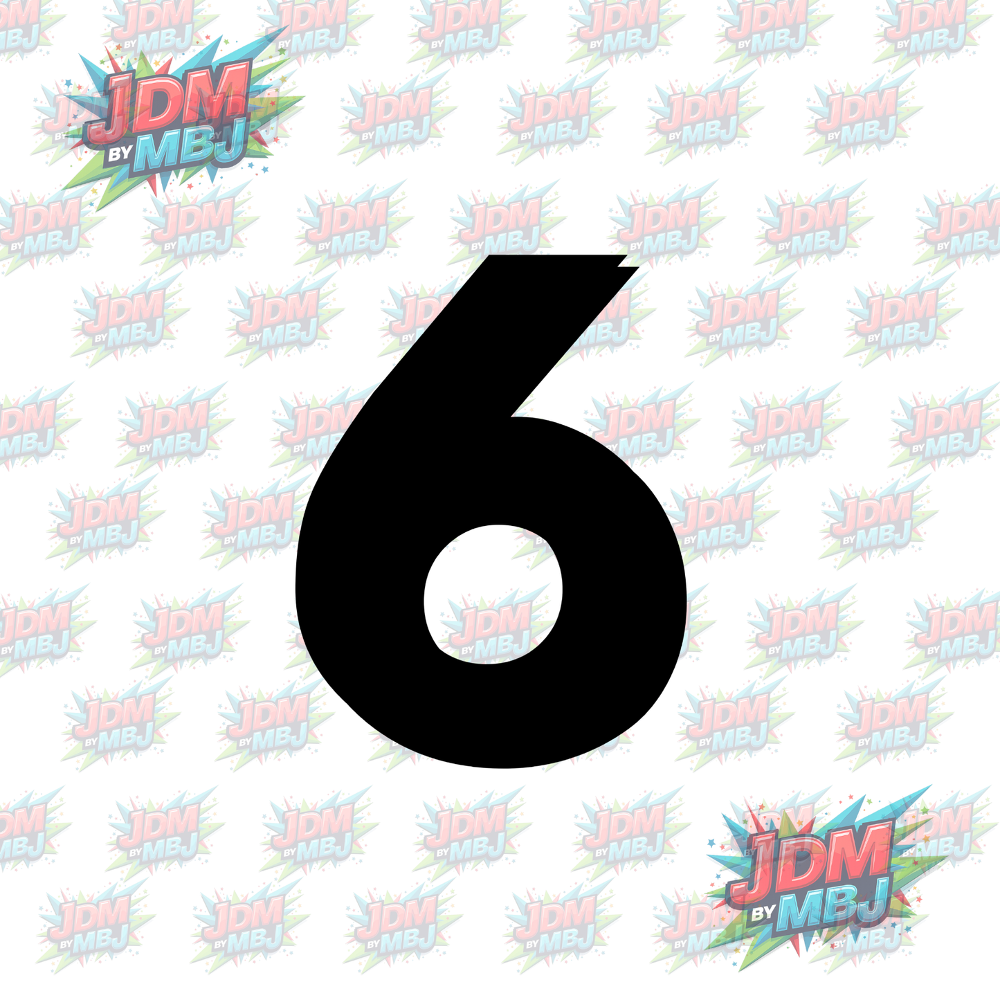 Iron On - Jersey Numbers DTF