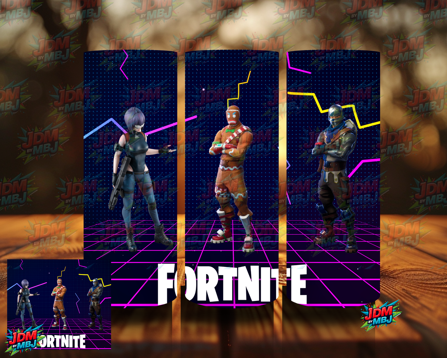Inspired by Fortnite Sublimation Prints
