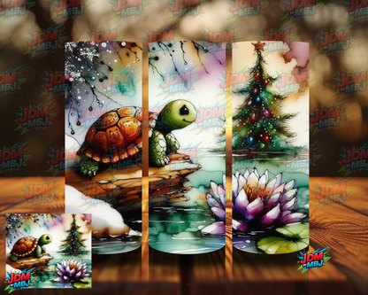 Hand Draw Turtles Sublimation Prints