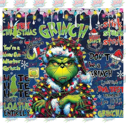 Inspired by Grinch Sublimation Prints