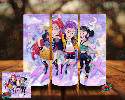 Inspired by K-POP Demon Hunters Sublimation Prints Volume 3