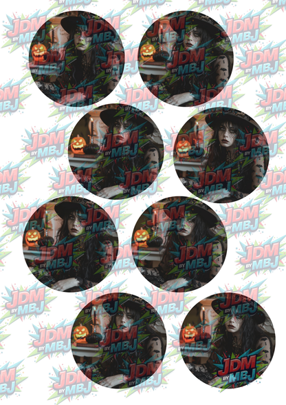 Impresiones de sublimación de posavasos para coche (8 por página)