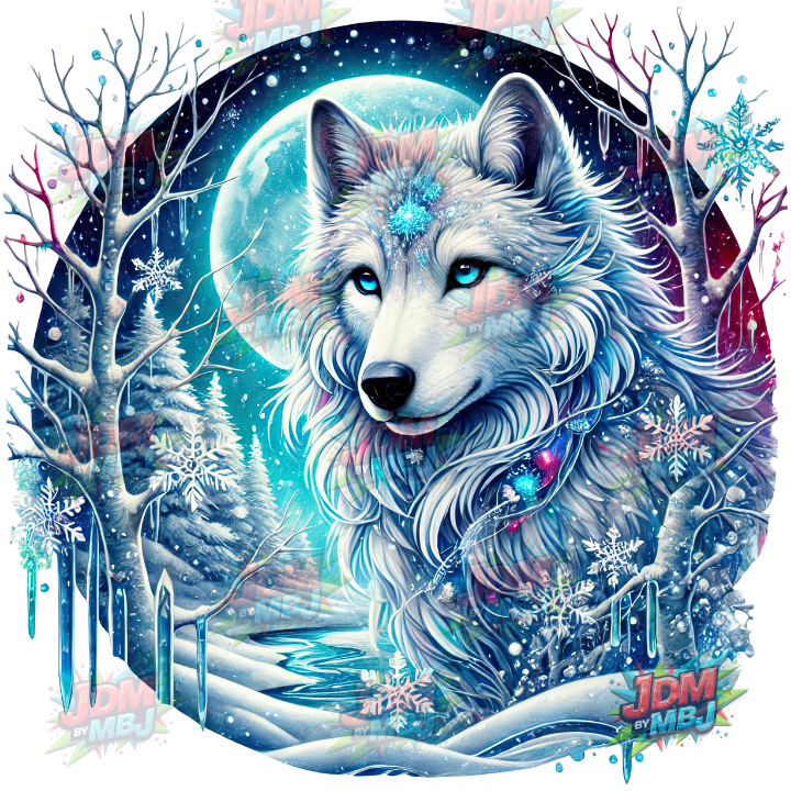 Iron On - Mystery Wolf's DTF 25cm