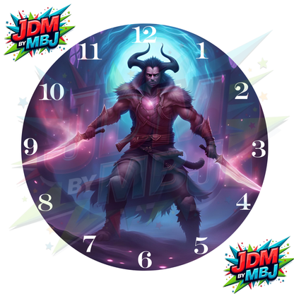 Impresiones de sublimación de relojes de 8 pulgadas (20 cm x 20 cm) - Inspiradas en la moda masculina