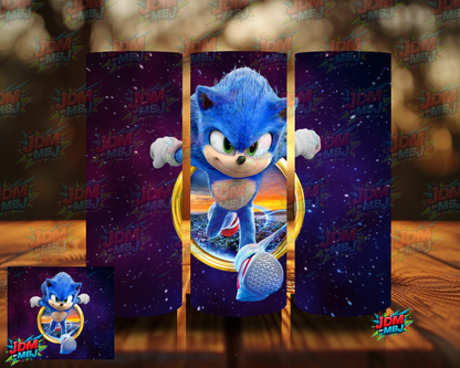 Inspired by Sonic The Hedgehog Sublimation Prints