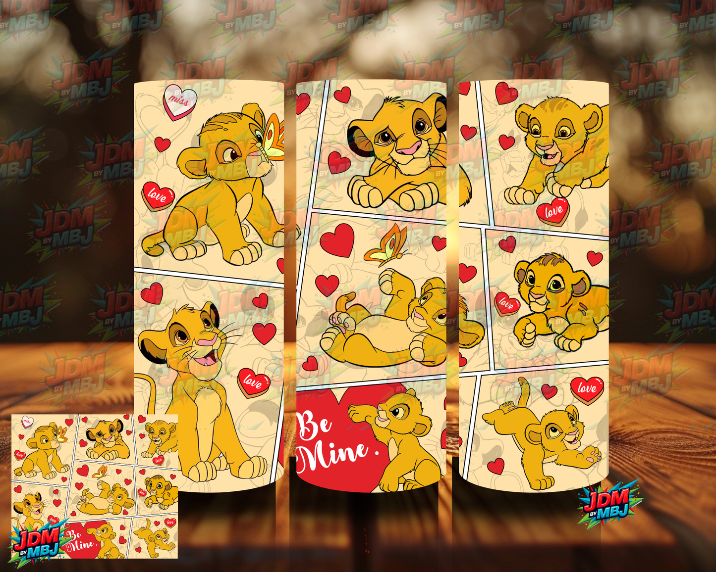 Inspired by Valentine Disney Sublimation Prints