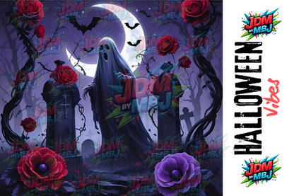 Inspirado en las impresiones de sublimación de Halloween