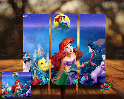 Inspired by The Little Mermaid Sublimation Prints
