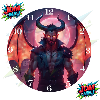 Impresiones de sublimación de relojes de 8 pulgadas (20 cm x 20 cm) - Inspiradas en la moda masculina