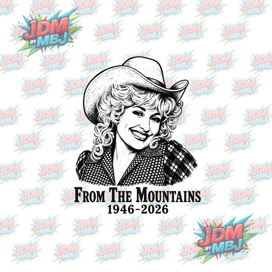Iron On - Dolly Parton DTF