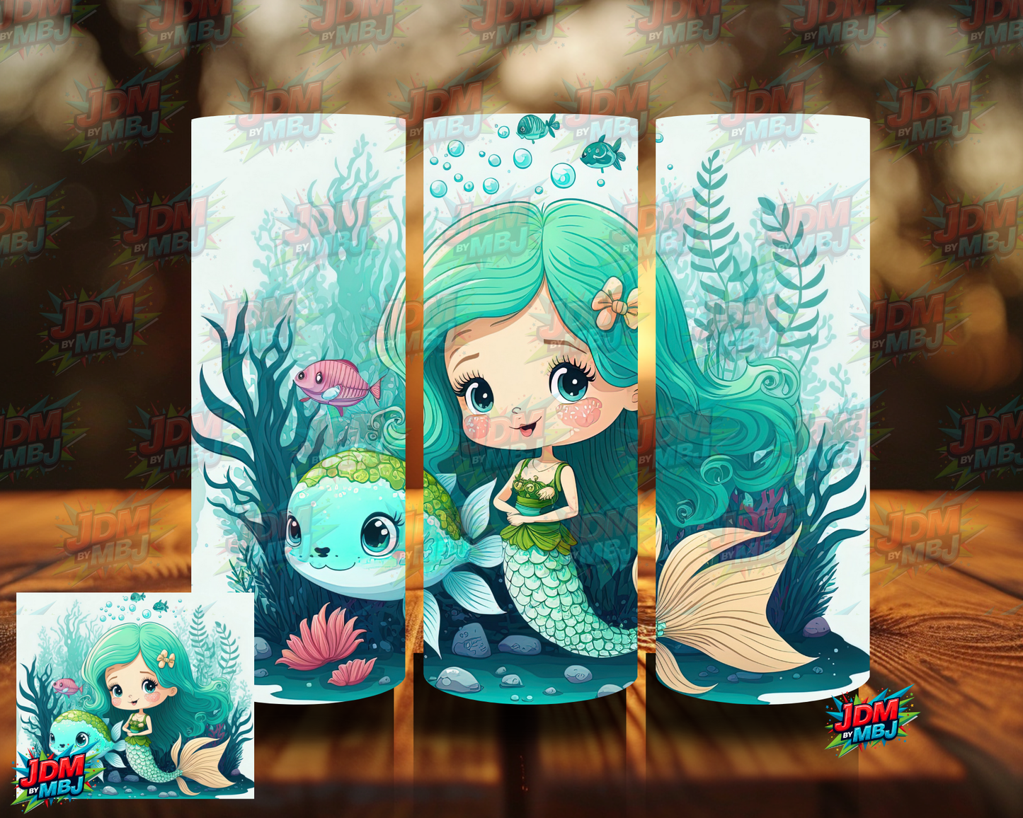 Inspired by The Little Mermaid Sublimation Prints