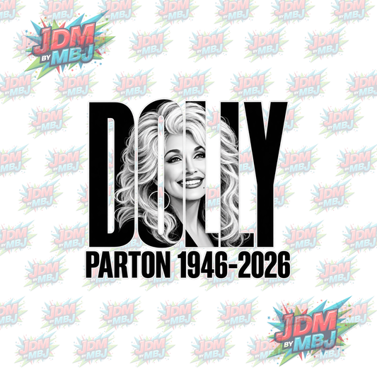 Iron On - Dolly Parton DTF