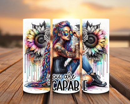 Inspirado en las impresiones de sublimación de Tattoo Girl