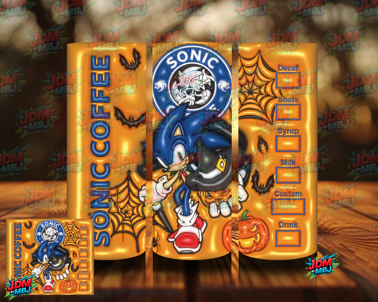 Bubble Style "Coffee" Sublimation Prints