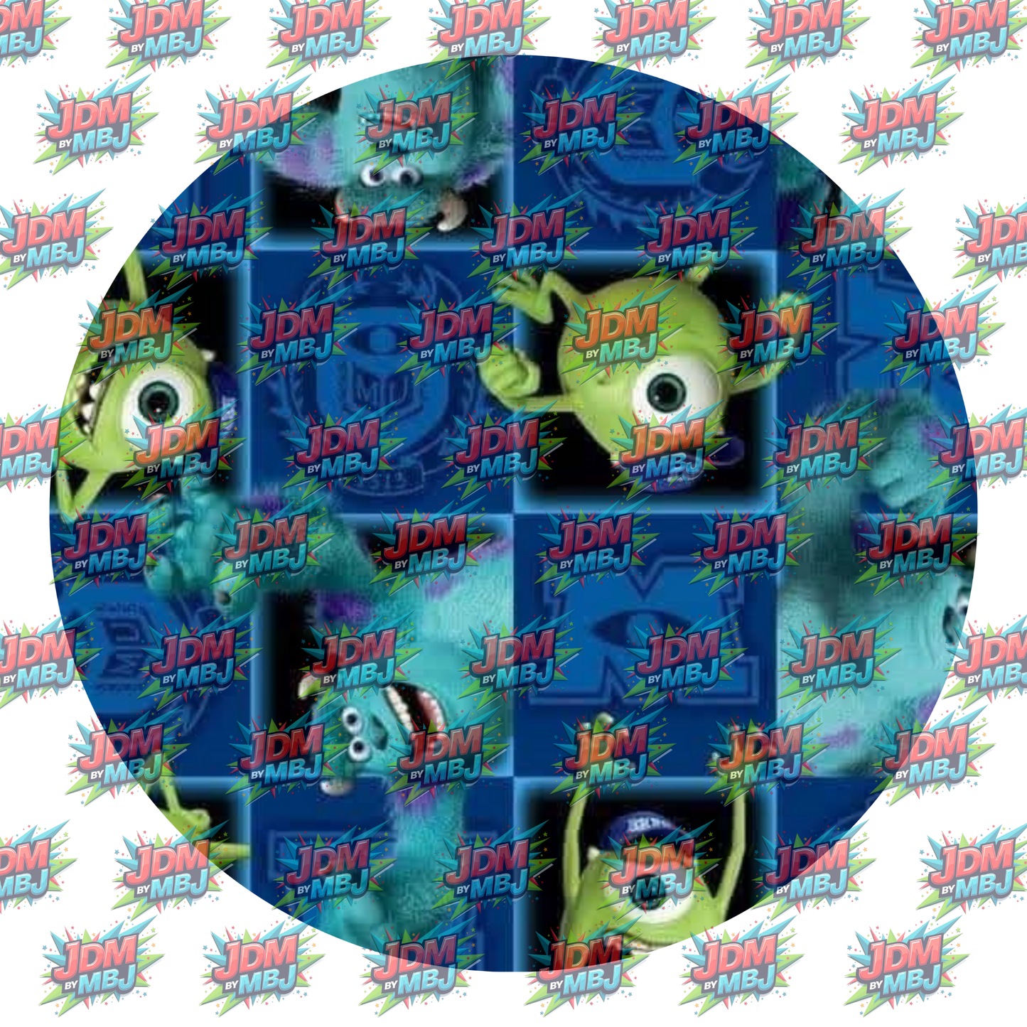 Car Coaster Sublimation Prints (8 to a page)