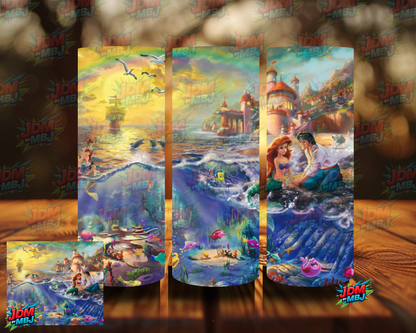 Inspired by The Little Mermaid Sublimation Prints