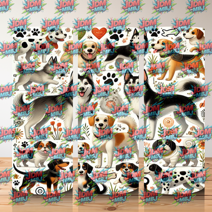 Inspirado en las impresiones de sublimación de mascotas.