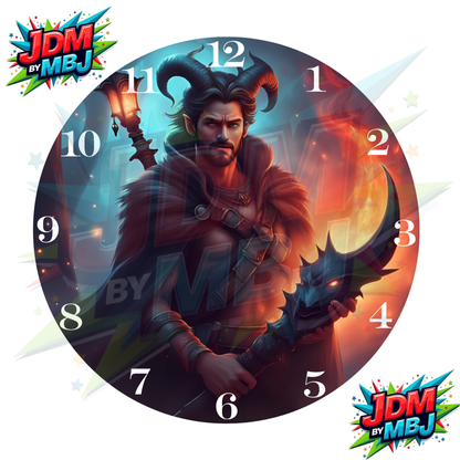 Impresiones de sublimación de relojes de 8 pulgadas (20 cm x 20 cm) - Inspiradas en la moda masculina