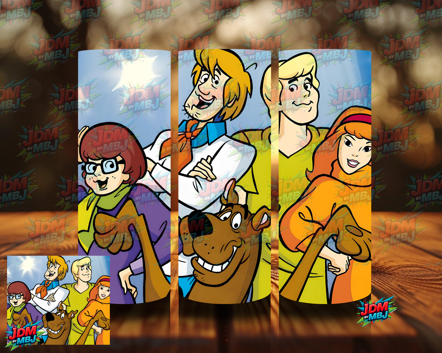 Inspired by Scooby Doo Sublimation Prints