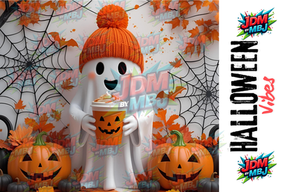 Inspirado en las impresiones de sublimación de Halloween