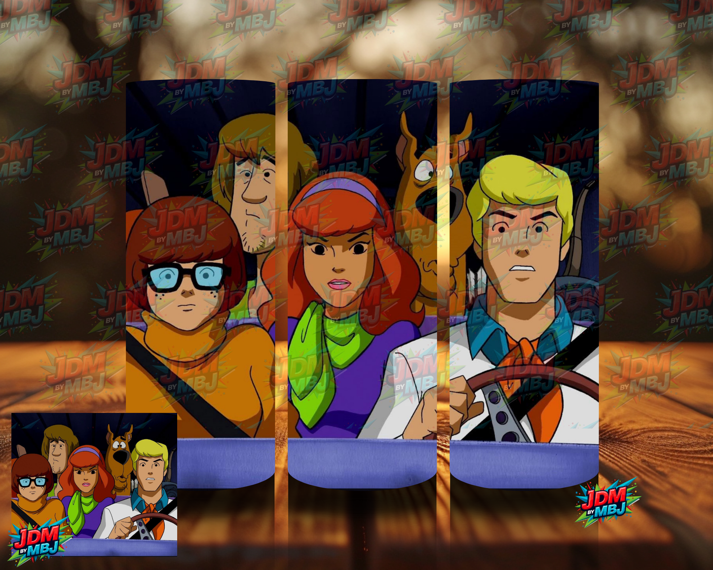 Inspired by Scooby Doo Sublimation Prints