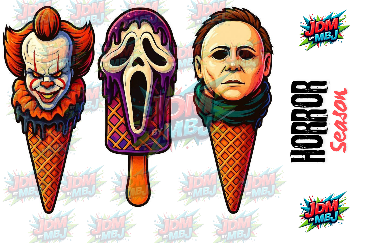 Inspirado en el terror [Volumen 2] Impresiones por sublimación