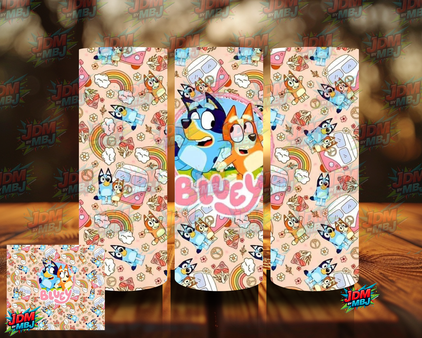 Inspired by Bluey Sublimation Prints