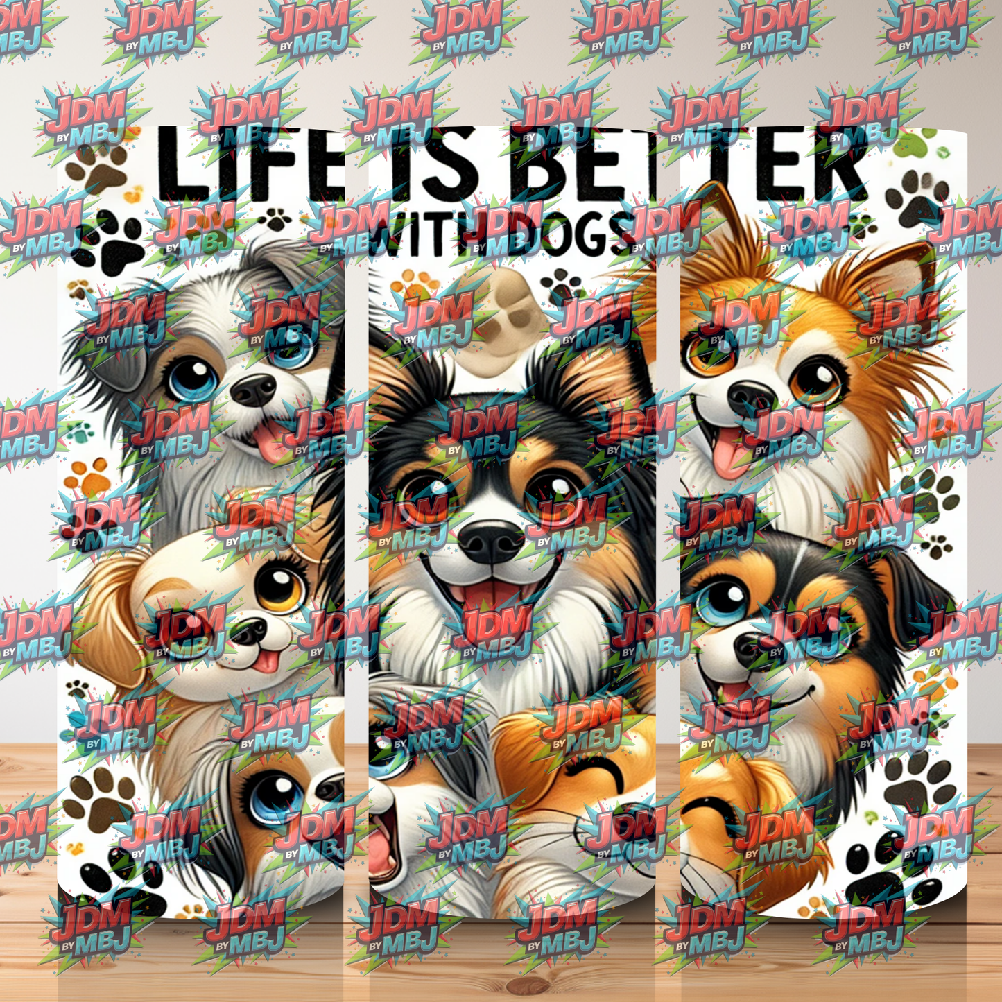 Inspirado en las impresiones de sublimación de mascotas.