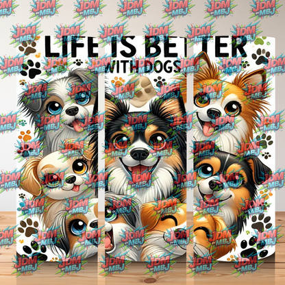 Inspirado en las impresiones de sublimación de mascotas.