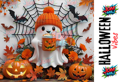 Inspirado en las impresiones de sublimación de Halloween