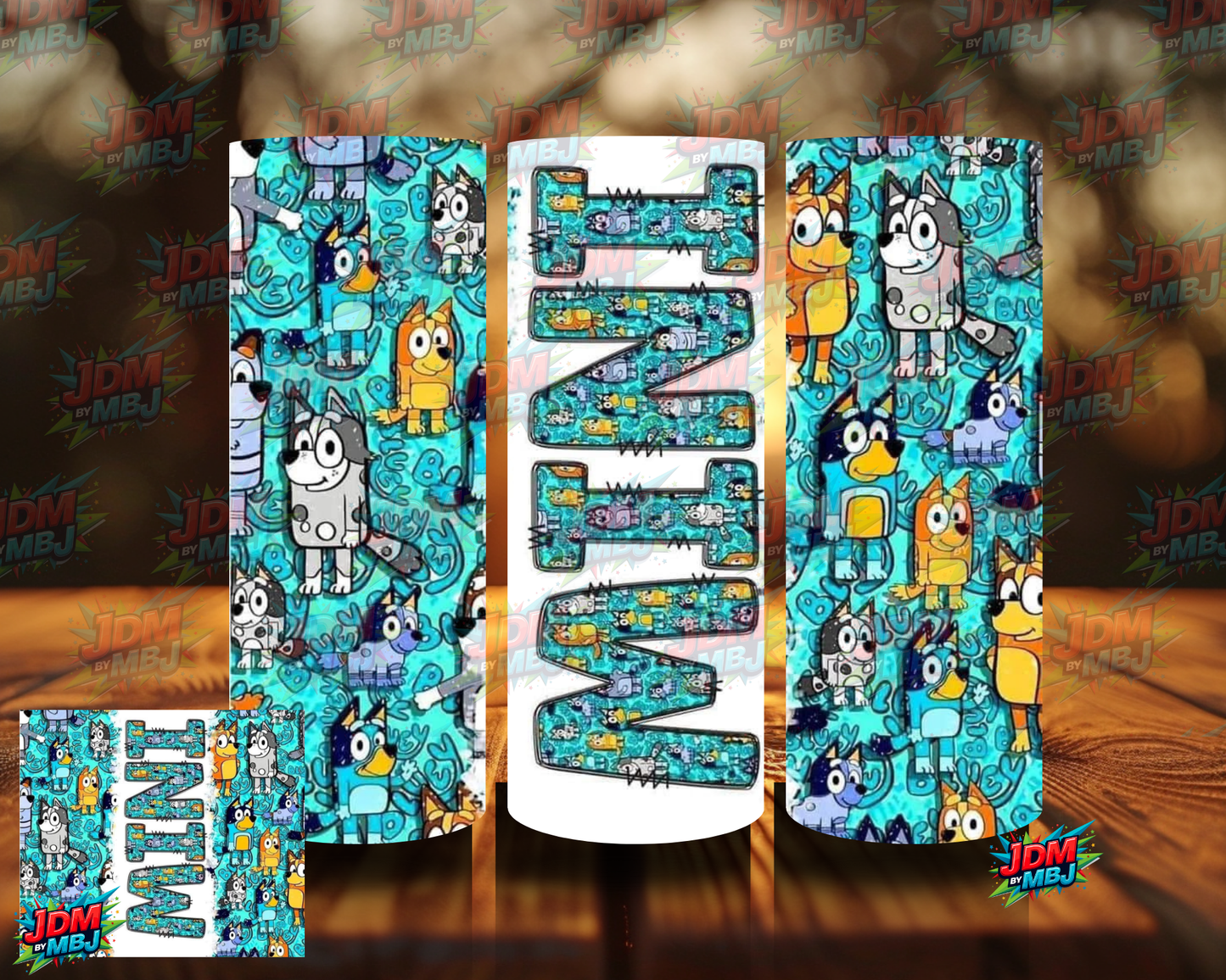 Inspired by Bluey Sublimation Prints