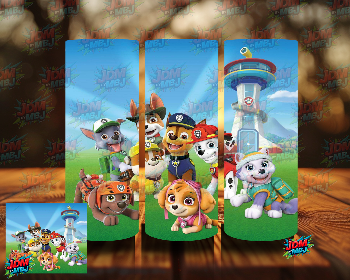 Inspired by Paw Patrol Sublimation Prints