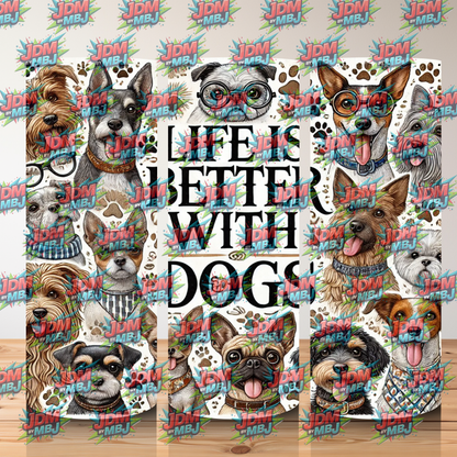 Inspirado en las impresiones de sublimación de mascotas.