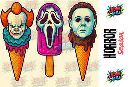 Inspirado en el terror [Volumen 2] Impresiones por sublimación