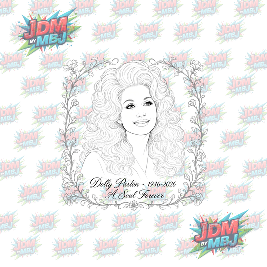 Iron On - Dolly Parton DTF