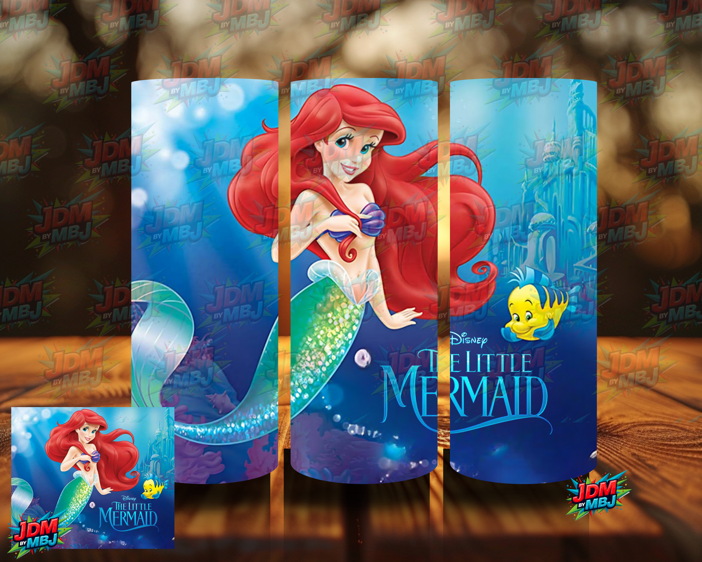 Inspired by The Little Mermaid Sublimation Prints