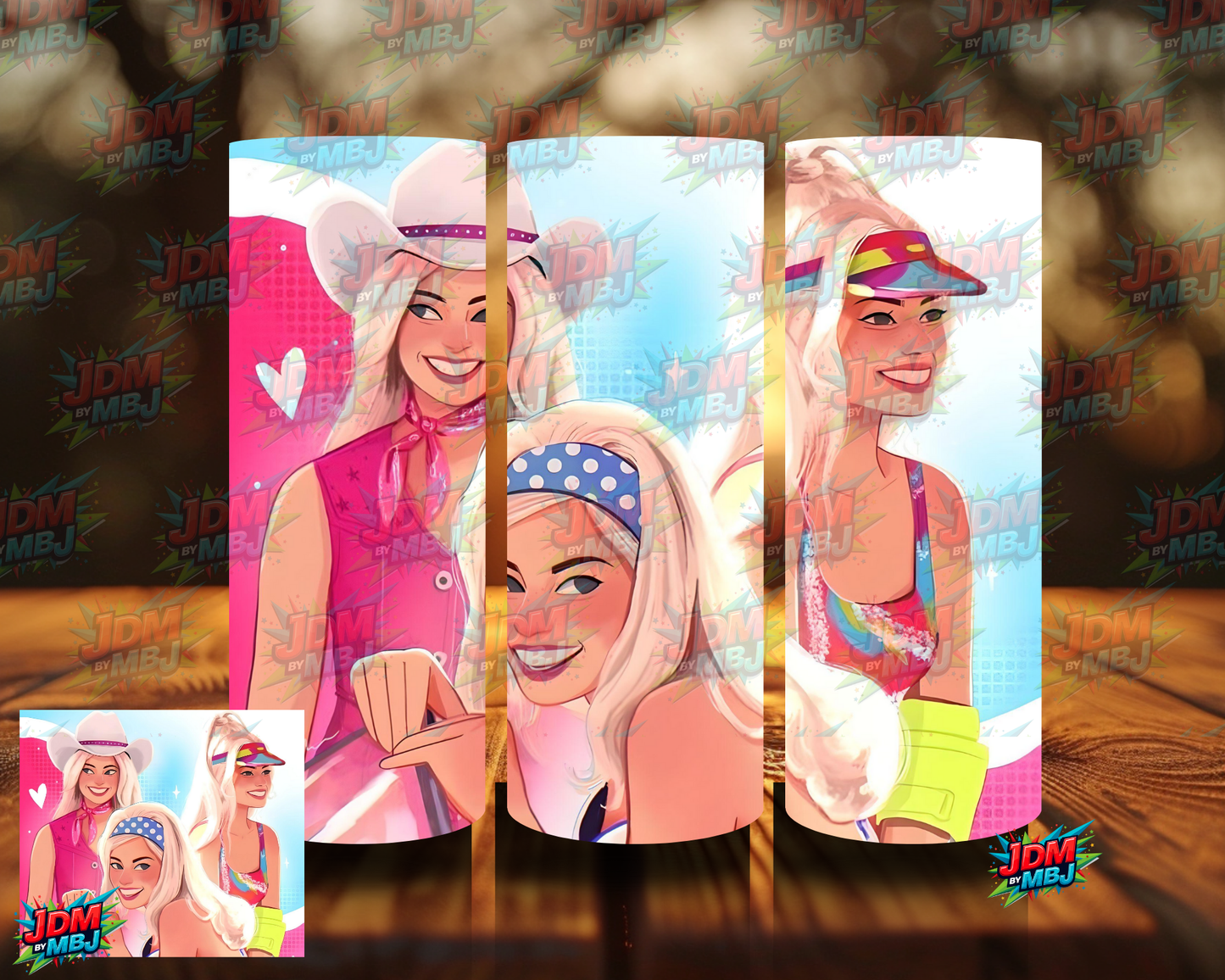 Inspired by Barbie Volume 1 Sublimation Prints