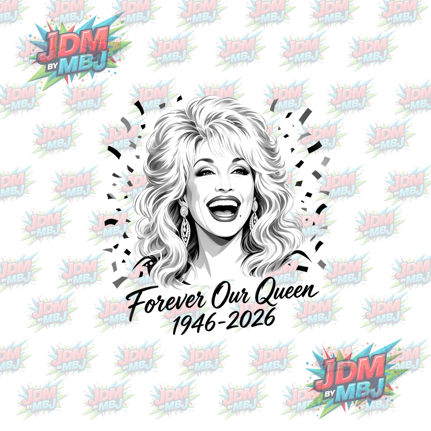 Iron On - Dolly Parton DTF