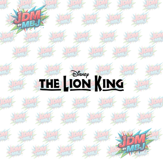 Iron On - Lion King DTF