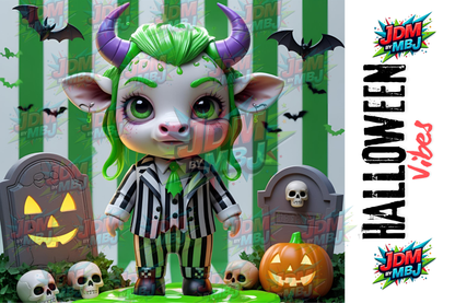 Inspirado en las impresiones de sublimación de Halloween