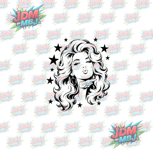 Iron On - Dolly Parton DTF