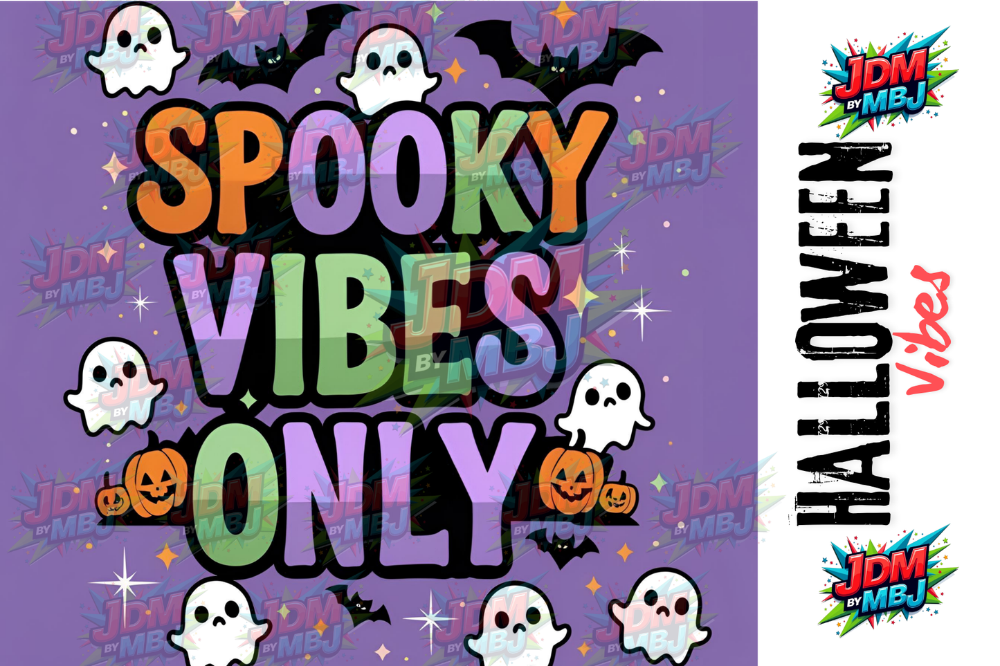 Inspirado en las impresiones de sublimación de Halloween