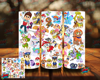 Inspired by Paw Patrol Sublimation Prints