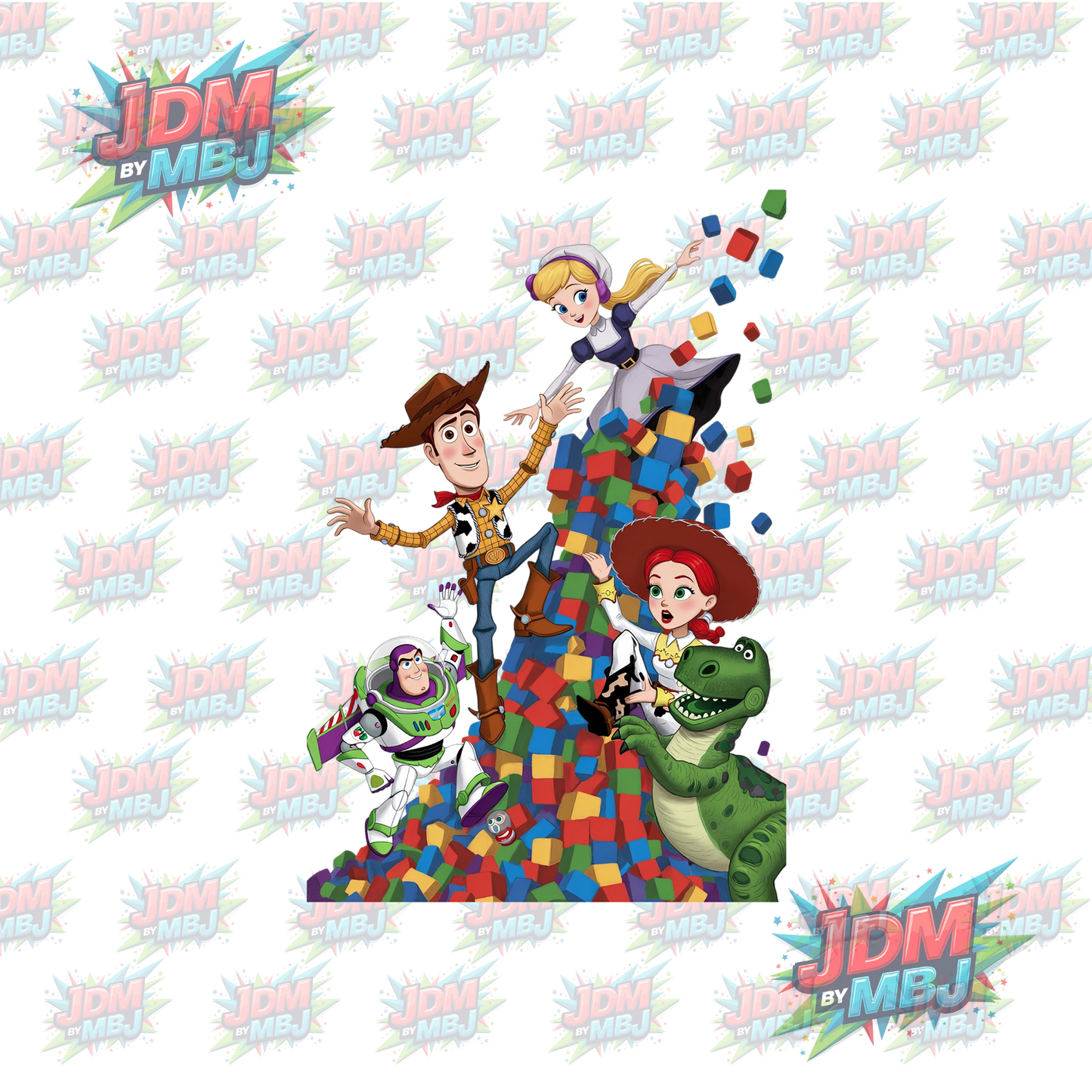 Iron On - Toy Story DTF 20cm