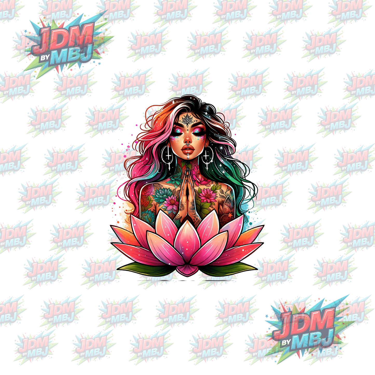 Iron On - Tattoo Girl DTF