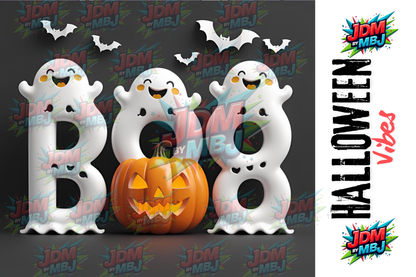 Inspirado en las impresiones de sublimación de Halloween