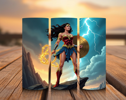 Inspirado en las impresiones de sublimación de la Mujer Maravilla